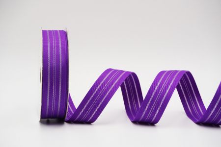 Multiple Striped Metallic Ribbon_K1741-776-2_purple